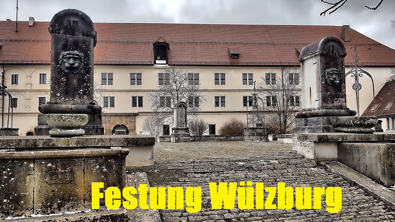 Hohenzollernfestung WÜLZBURG - Bayern - 2022 - Wandertage in Deutschland - Burg Besichtigung -