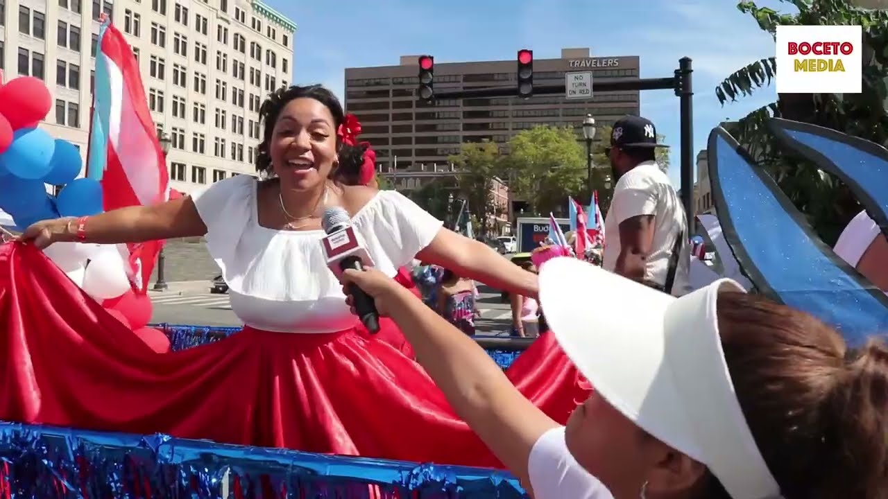 Thousands Filled Hartford Streets To Celebrate The Puerto Rican Parade And Festival Del Coquí.