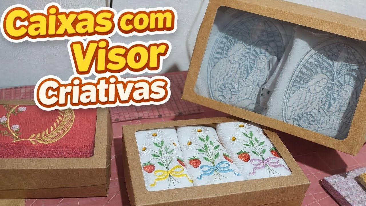 O charme da embalagem que uso no Ateliê.