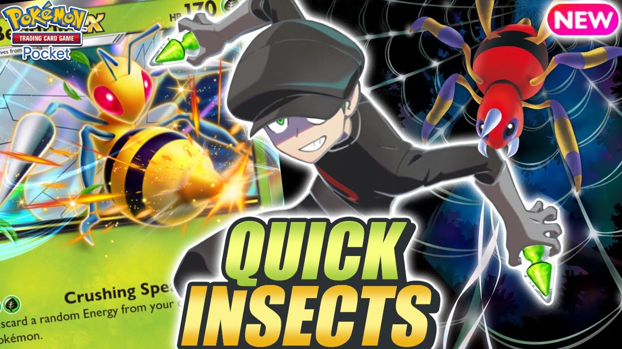 BEEDRILL & ARIADOS Won’t Let Opponent Attack or Retreat ! - Pokemon TCG Pocket
