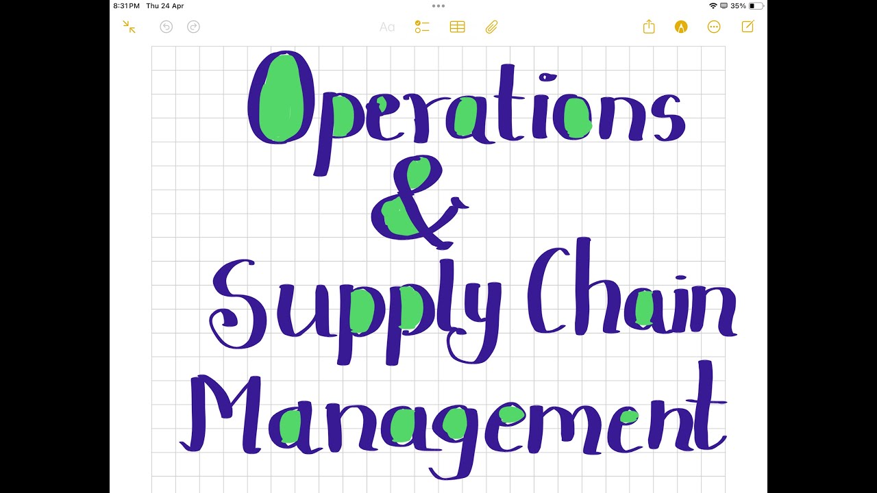 Operation & Supply chain Management MBA - 2nd Semester S.P.P.U. ( Imp Questions for Exam )