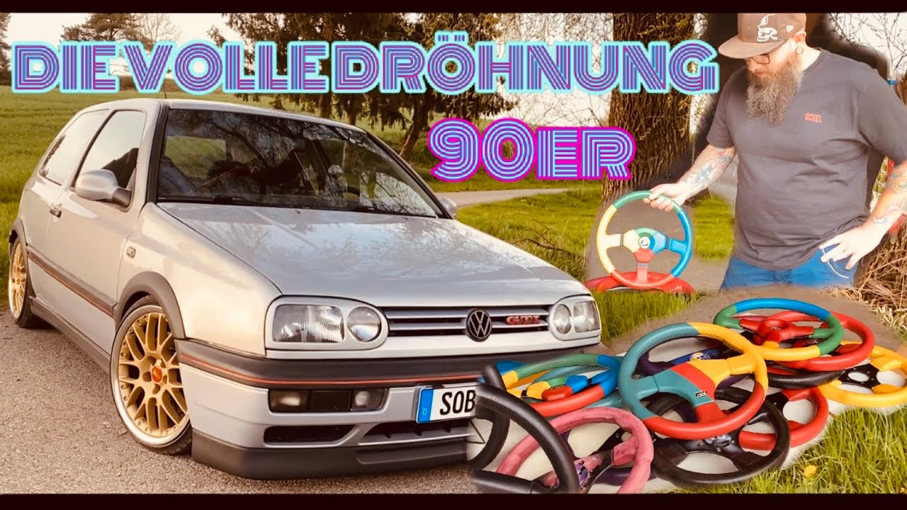90er TUNING Teil 1 - VW Golf 3 Jubi GTI TDI und die Sammelleidenschaft