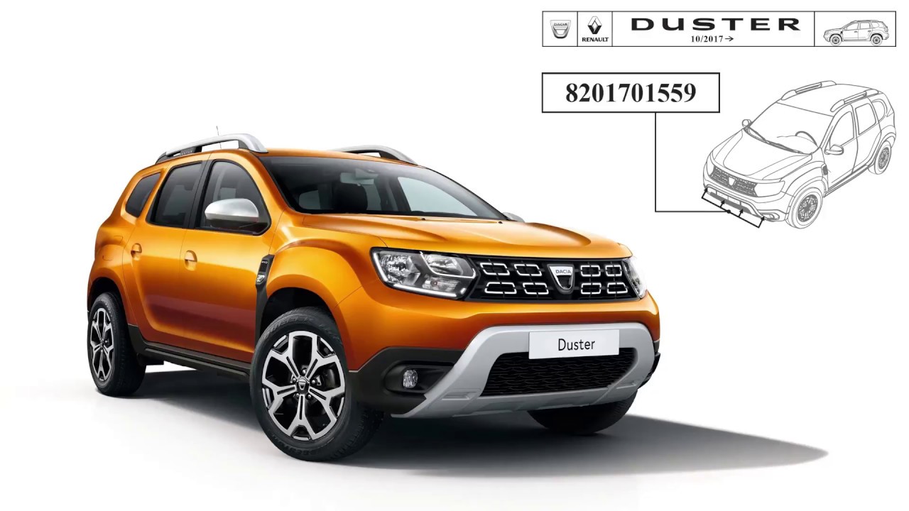 New Dacia Duster 2018 front parking sensors installation tutorial