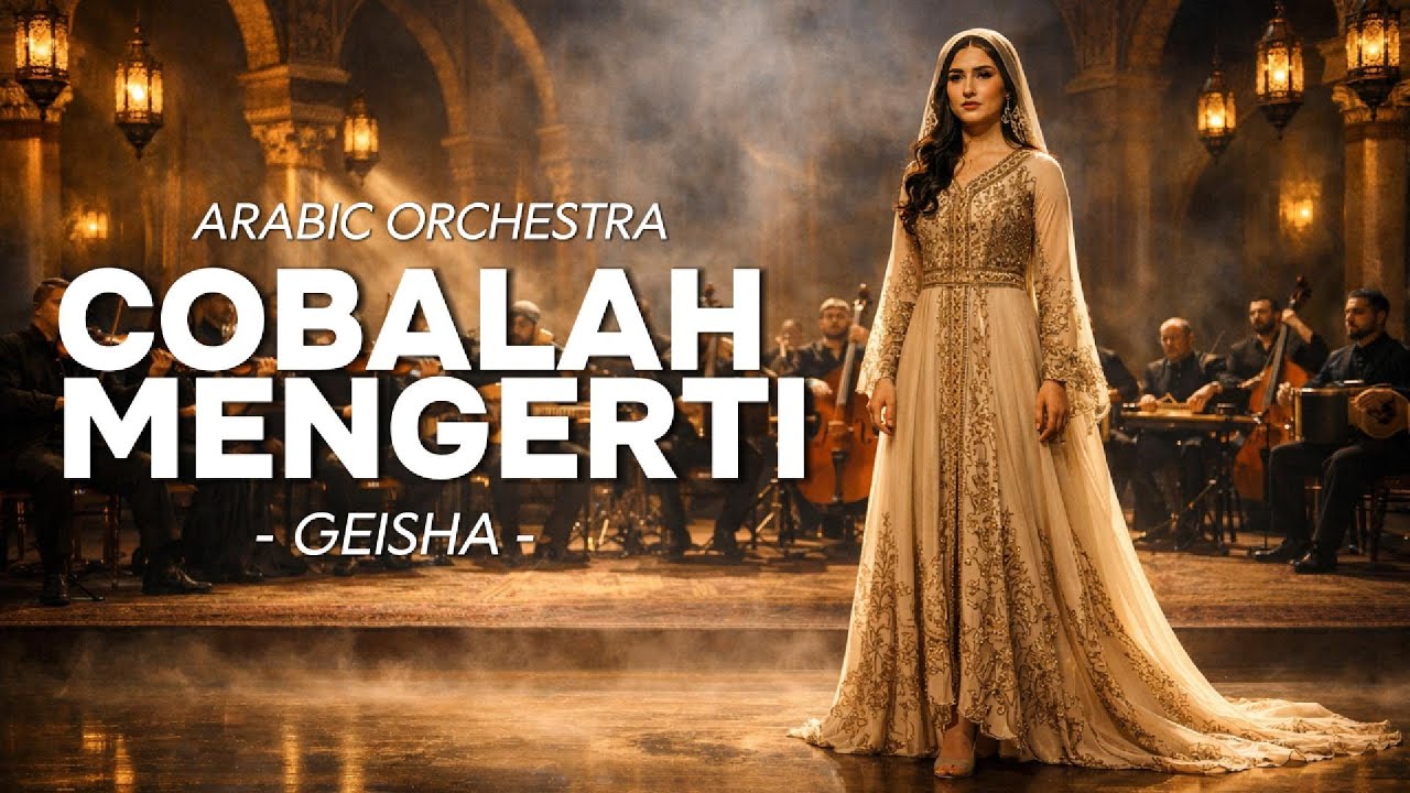 Cobalah Mengerti - GEISHA | Sedih Banget Arabic Orchestra Version ( Lirik Video )