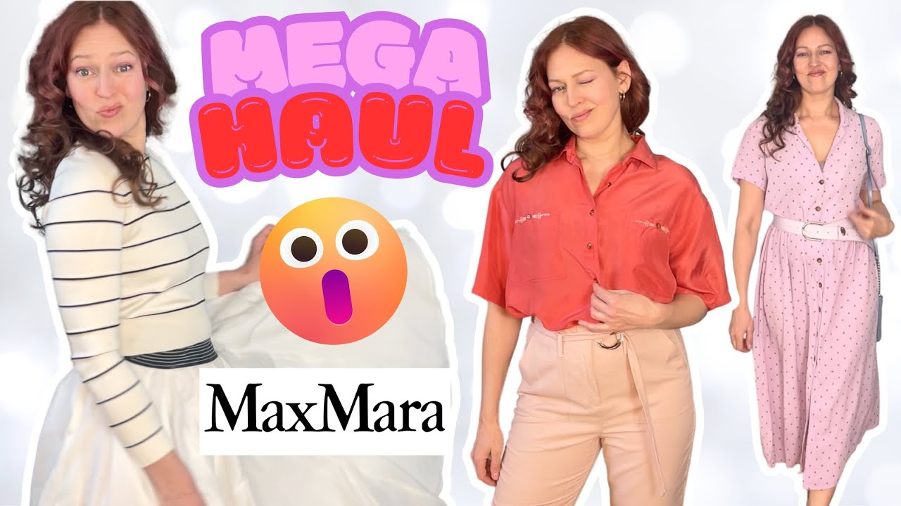 Mega haul z Vive i Elki - cudne bluzki z jedwabiu,  kaszmiru, biżuteria i Max Mara! Trendy stylówki!