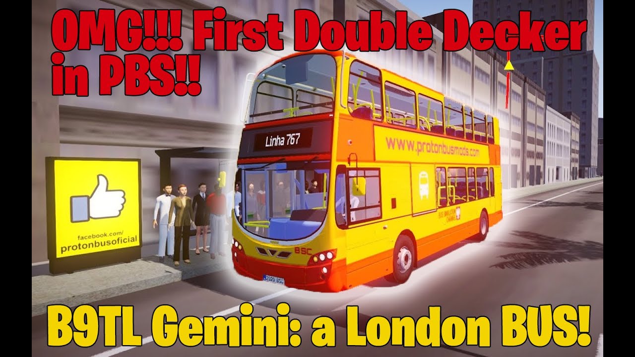 Proton Bus Simulator - Volvo B9TL Wright Eclipse Gemini 2 - Preview