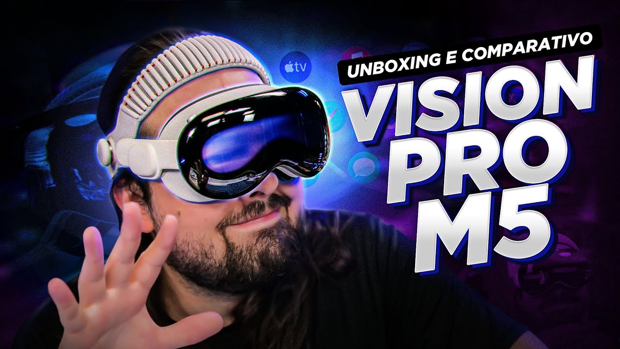 Vision Pro M5: Unboxing e Hands On!