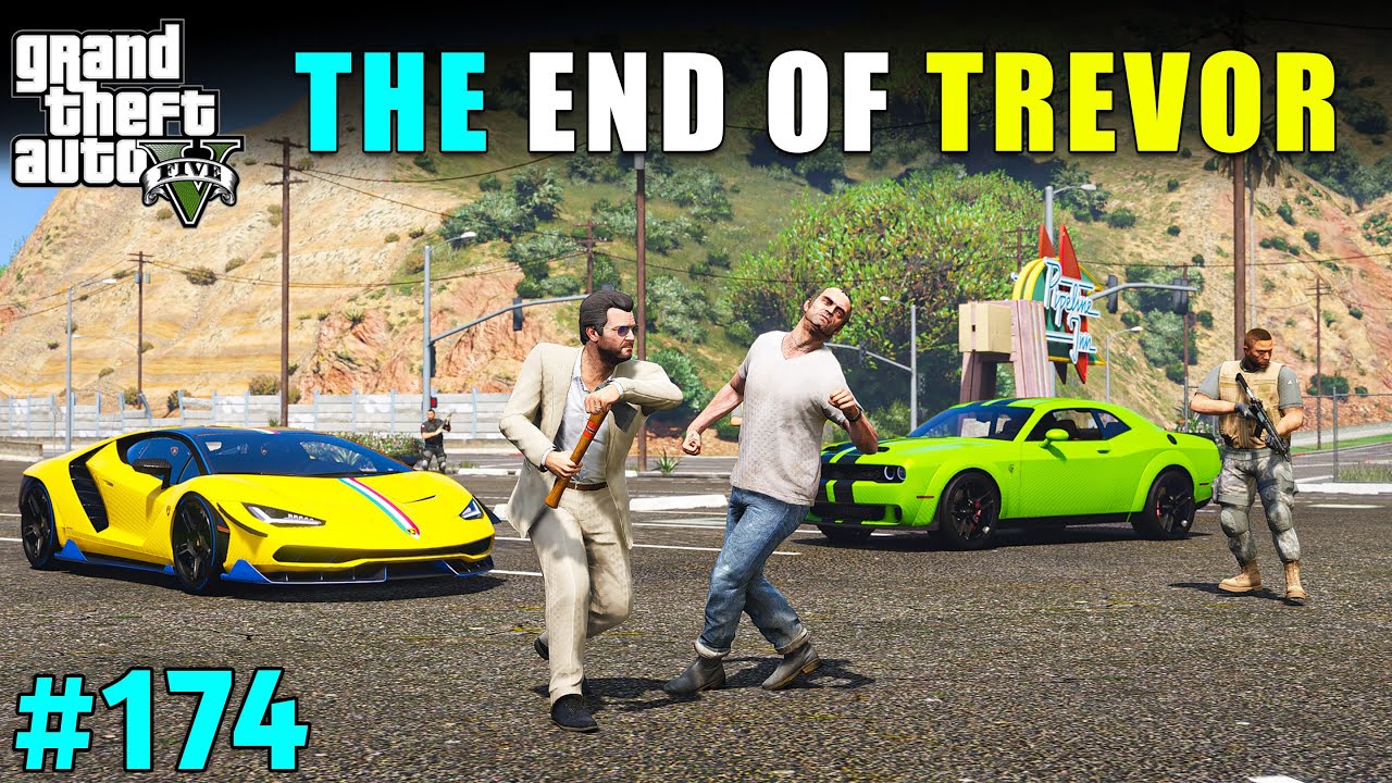 TREVOR AND HIS GANG ATTACK ON MICHAEL | GTA V GAMEPLAY #174