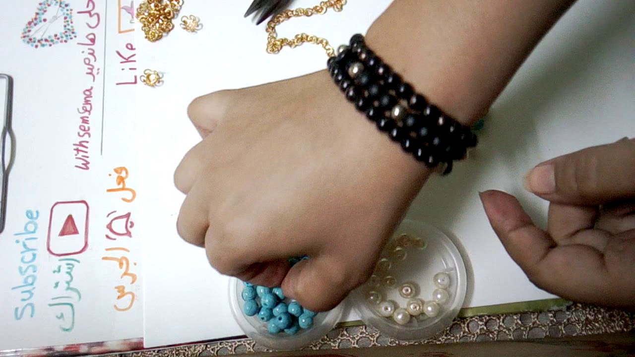 DIY: احلى عقد فرعونى رقيق