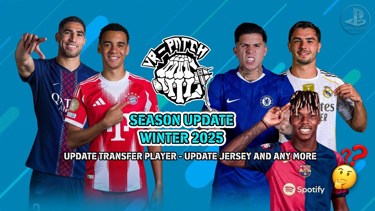 Review VR-PATCH New Update Winter 2025 [PES2018 PS3]