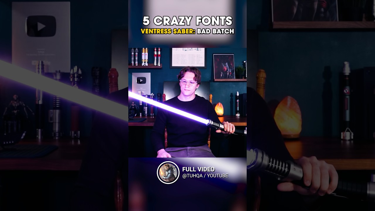 5 Crazy Lightsaber Sound Fonts!