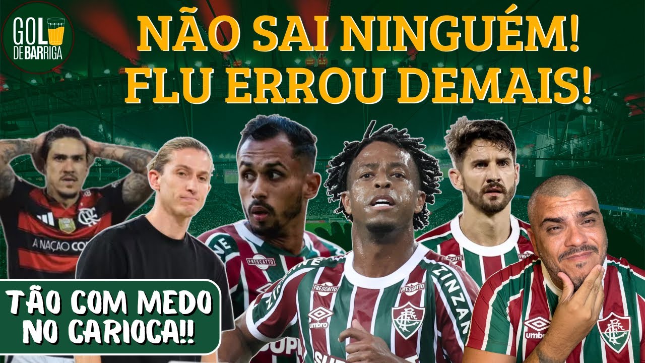 🇭🇺A BARCA NÃO SAIU! FLU ERROU NO PLANEJAMENTO! | FLAMENGO COM MEDO DE CAIR NO CARIOCA!