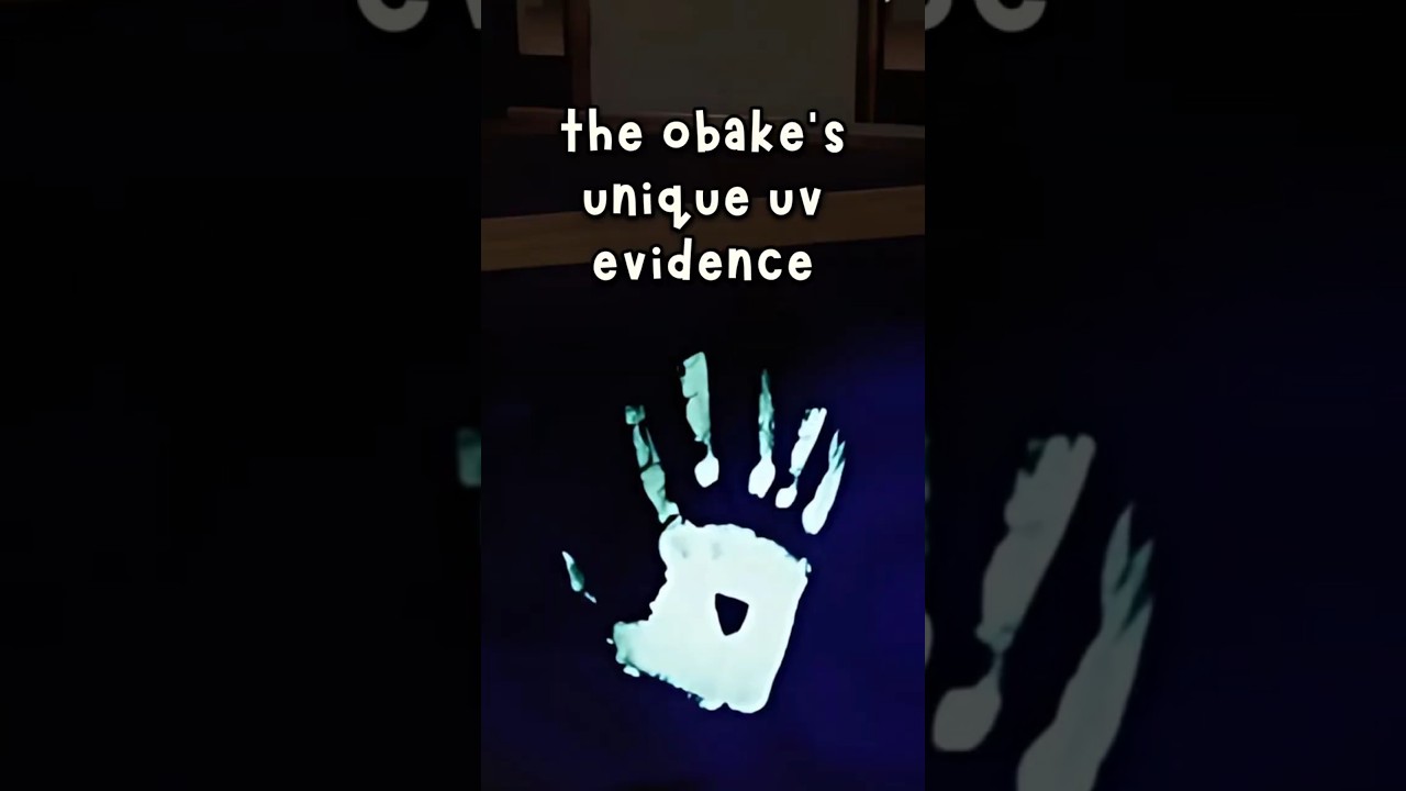 Obake Unique UV Evidence in Phasmophobia | The Six-Fingered Handprint