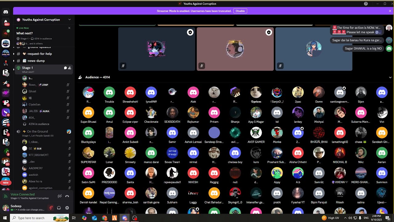 🔴LIVE🔴 Gen Z live Balen or Sushila? 