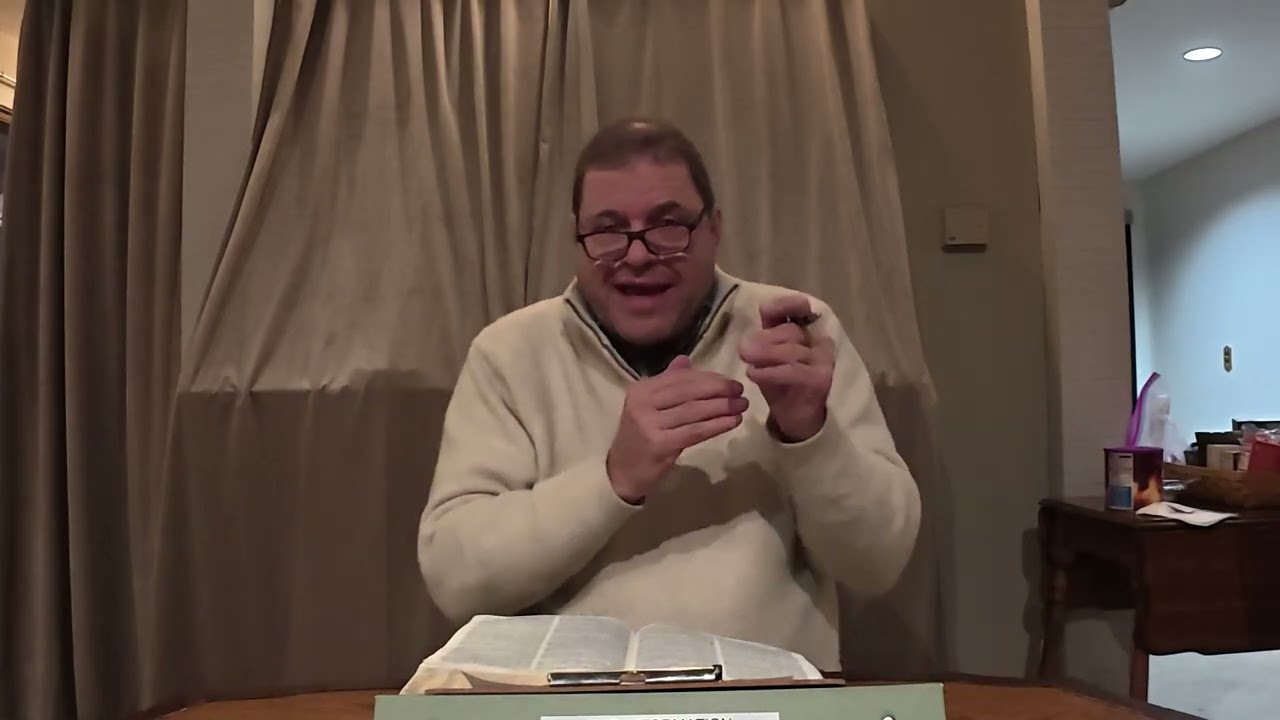 2026 February 8th, Bible Study: Bible Design & Survey, Exodus (part 2)