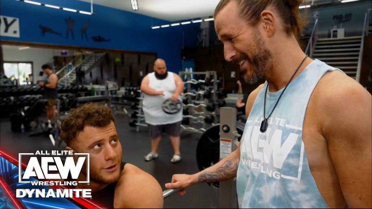 Gym Bros, Bay Bay?! AEW Champion, MJF, and Adam Cole work out| 07/05/23, AEW Dynamite