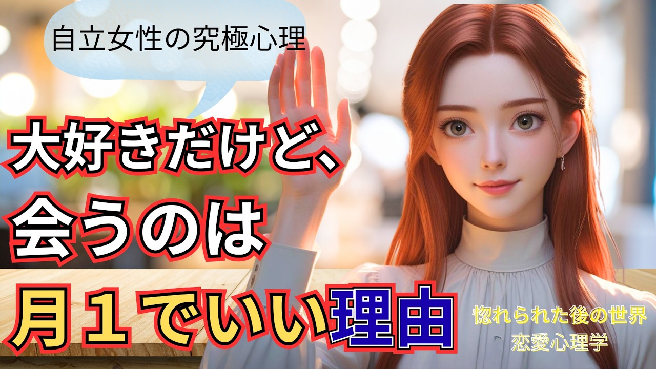 近づかなくても壊れない関係は、なぜ成立するのか【恋愛心理学】惚れられた後の世界｜女心・両想い