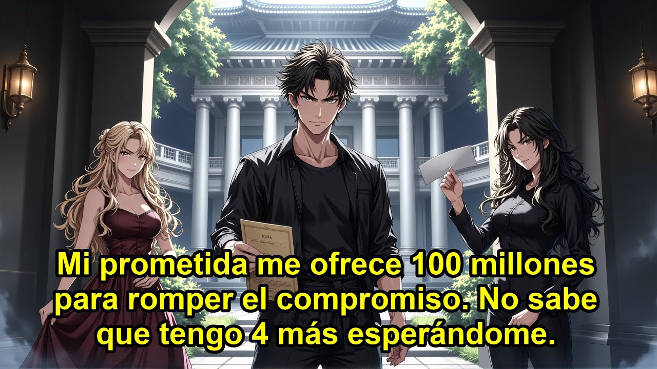Mi prometida me ofrece 100 millones para romper el compromiso. No sabe que tengo 4 más esperándome.