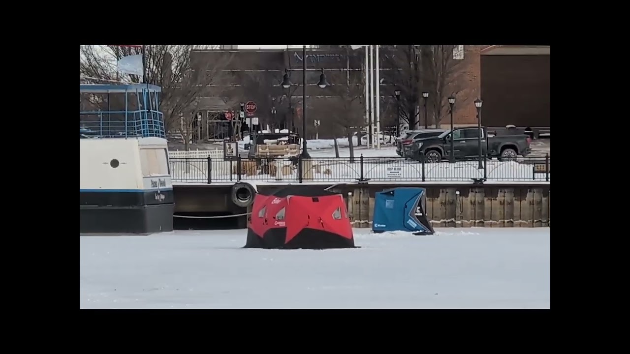 Let's See How Many Are Out There.. #icefishing #saginawriver #viral #foryou #outdoors #trending