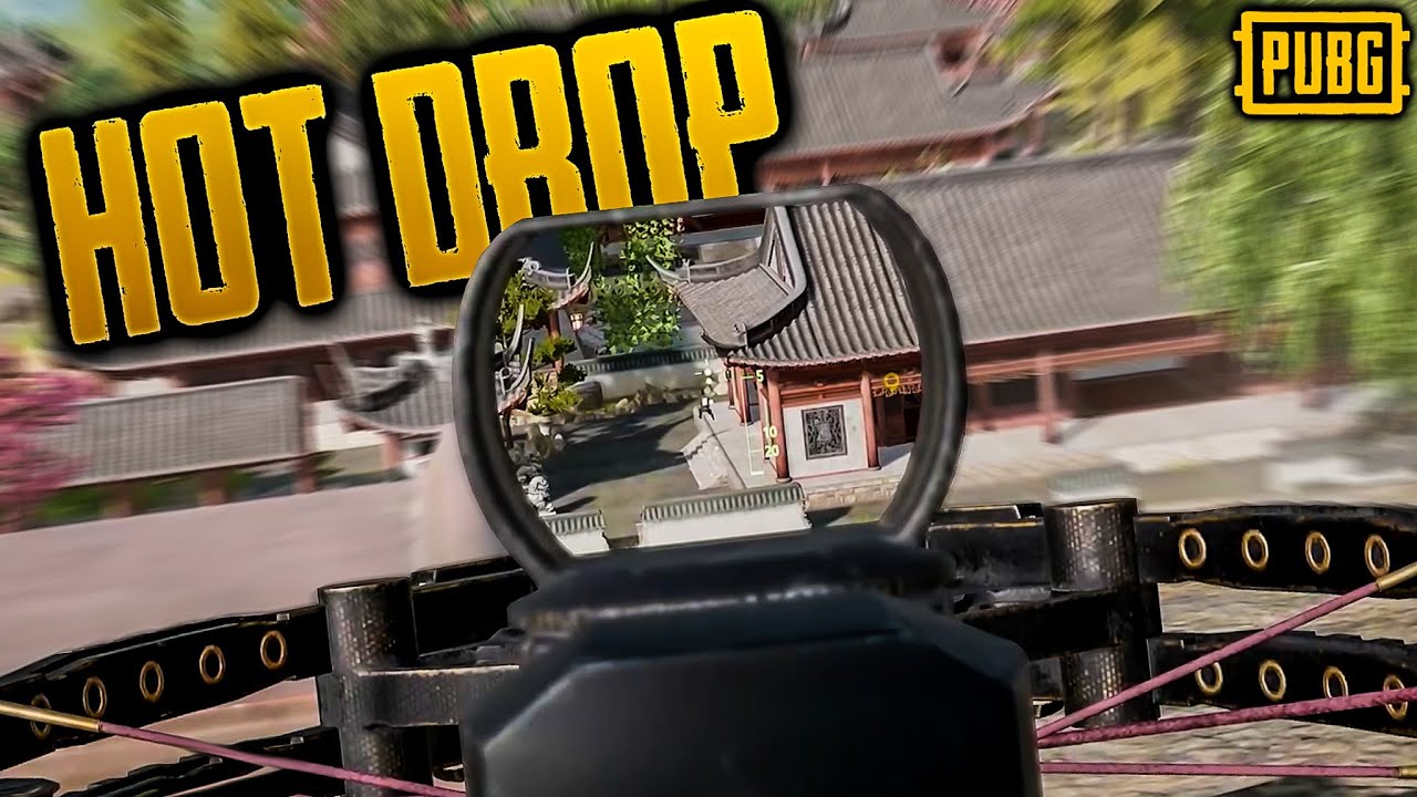 CROSSBOW On A HOTDROP?! - PUBG