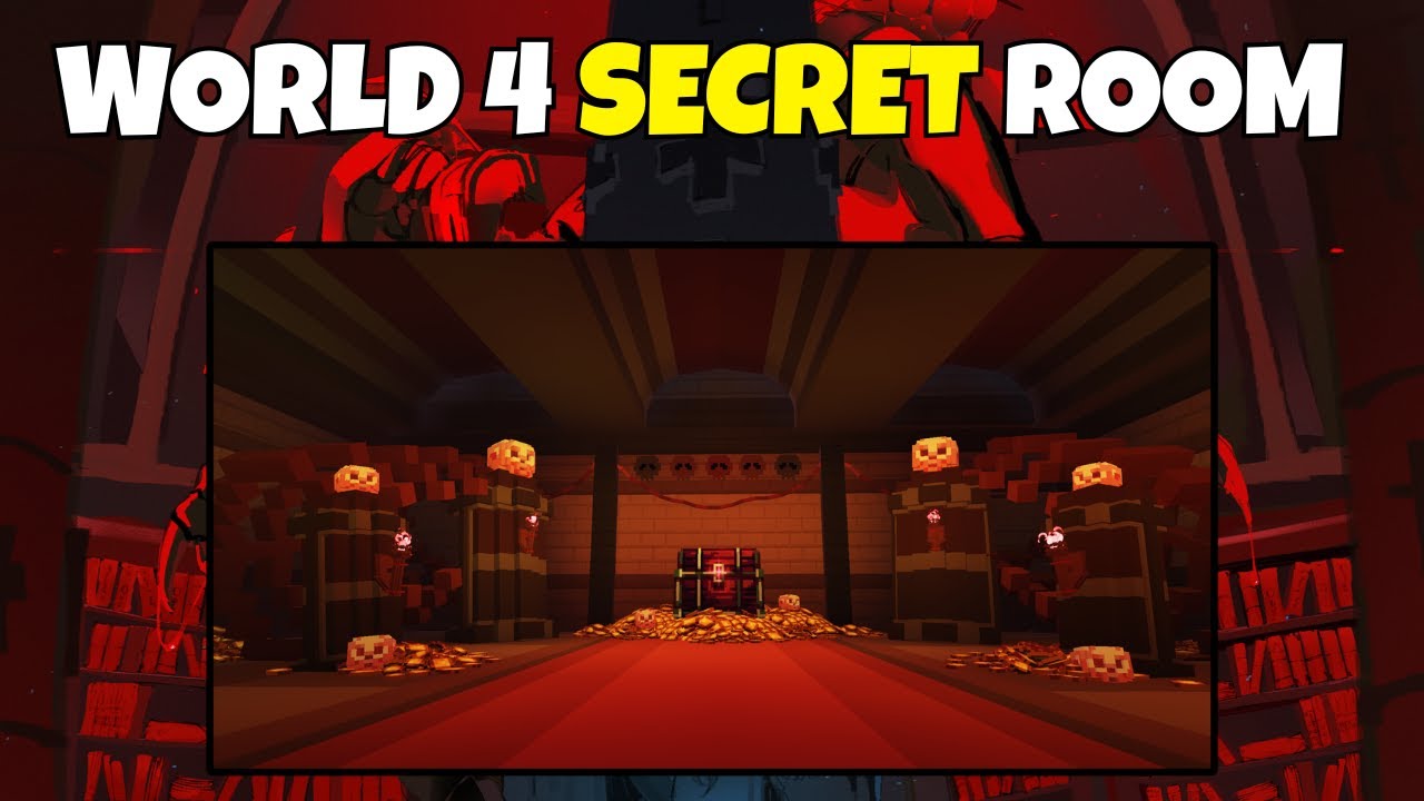 В новом обновлении World 4 появилась СЕКРЕТНАЯ КОМНАТА! | Pixel Blade