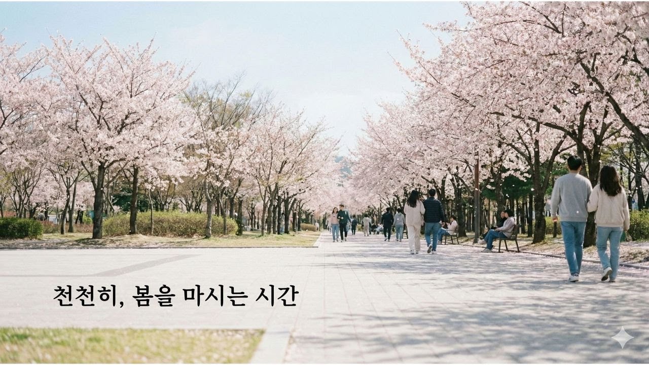 천천히 봄을 마시는 시간 2/21 A