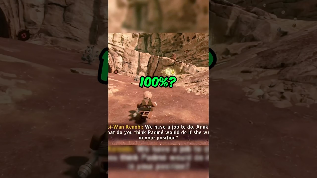 What happens when you finish Lego Star Wars: The Skywalker Saga 100%? #legostarwars #legogames