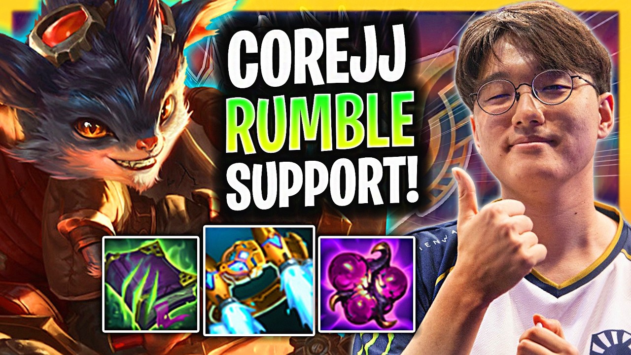 TL COREJJ TRIES TO MAKE RUMBLE SUPPORT WORK! | TL Corejj Rumble SUPPORT Guide Patch 26.3