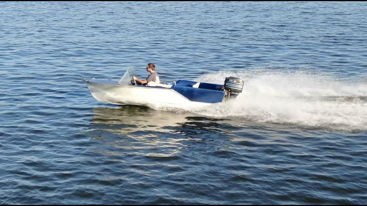 Fixing a boat motor and boating