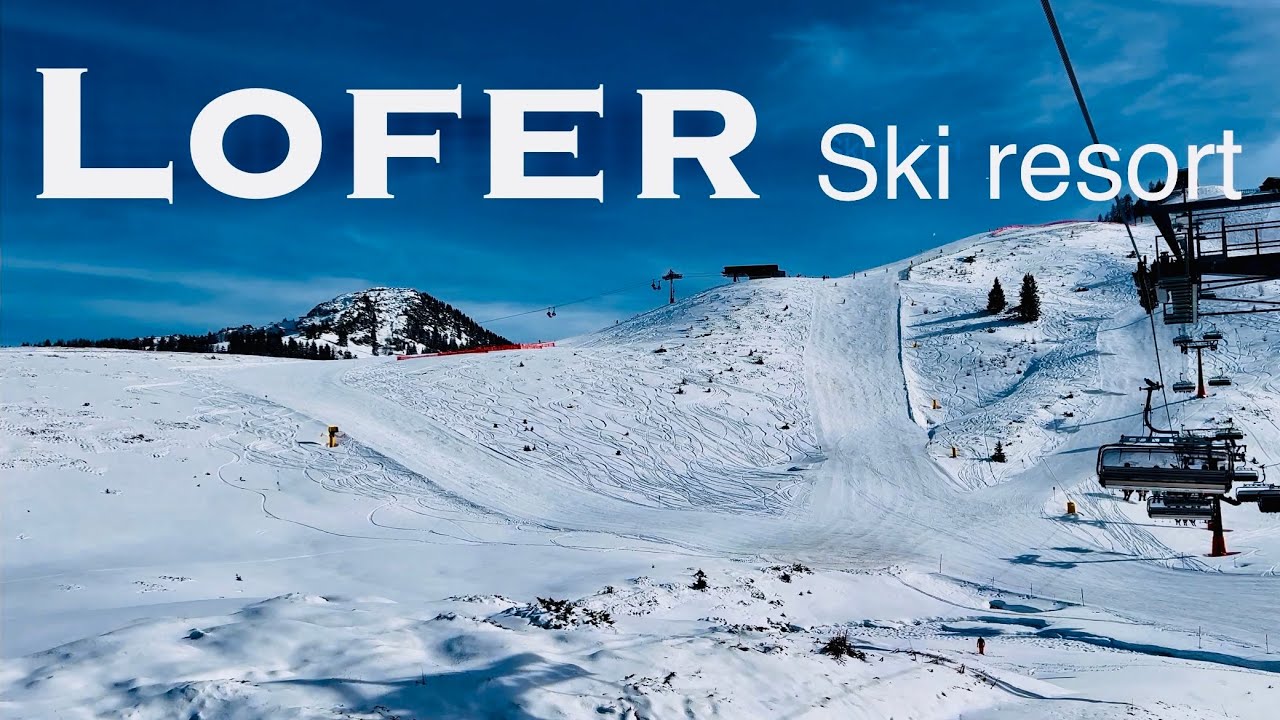 Lofer, Austria, Almenwelt Lofer Ski, Skiing