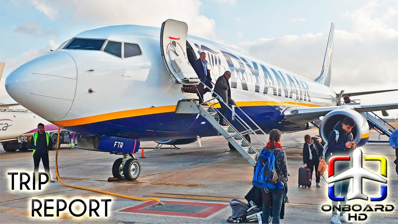 TRIP REPORT | RYANAIR 737 Sky Interior | Perfect for Flying! | Seville - Valencia