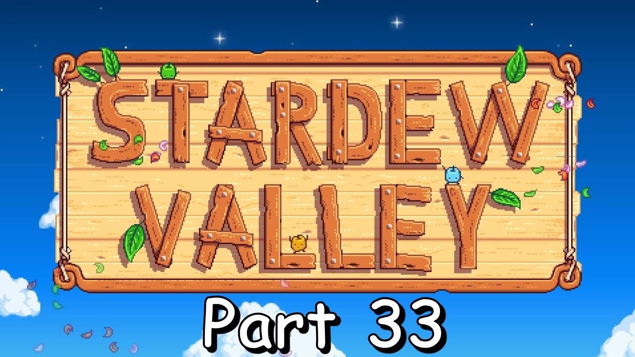 (18+)(Stardew part 33) Autumn has arrived once again so time to finish the community centre!