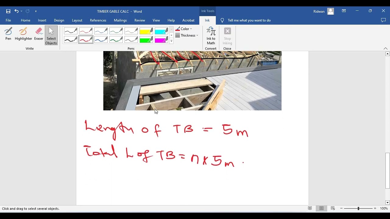 Episode 3- Timber Gable Roof member Calculation- Tie Beam