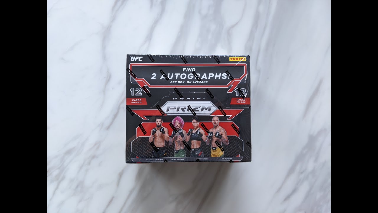 [Cards] 2023 Panini UFC Prizm Hobby Box Unboxing | Octagon Prizm #/8 Pulled 🛑