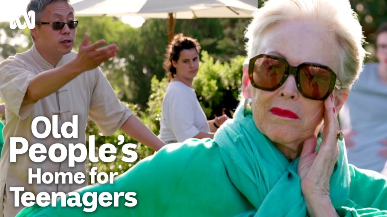 Seniors and teens try Tai Chi for the first time | Old People's Home For Teenagers | ABC TV + iview