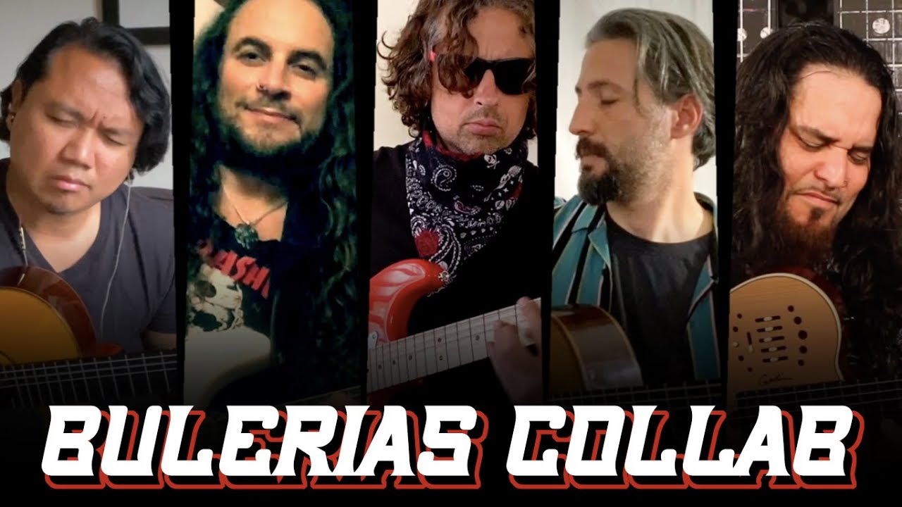 Bulerías Collab - Flamenco Guitar - AMIR JOHN HADDAD, BEN WOODS, DON SOLEDAD, VAHAGNI, ANDRES VADIN