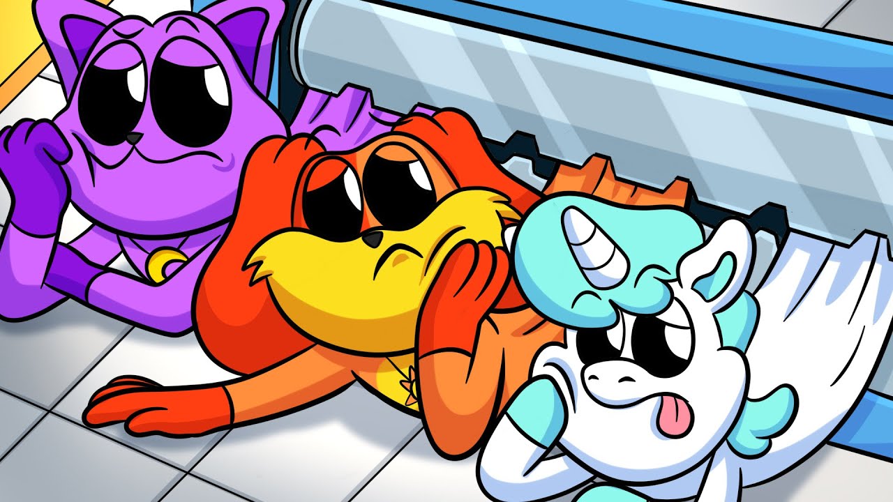 SMILING CRITTERS but CUTE DAILY LIFE?! Poppy Playtime 3 Animation