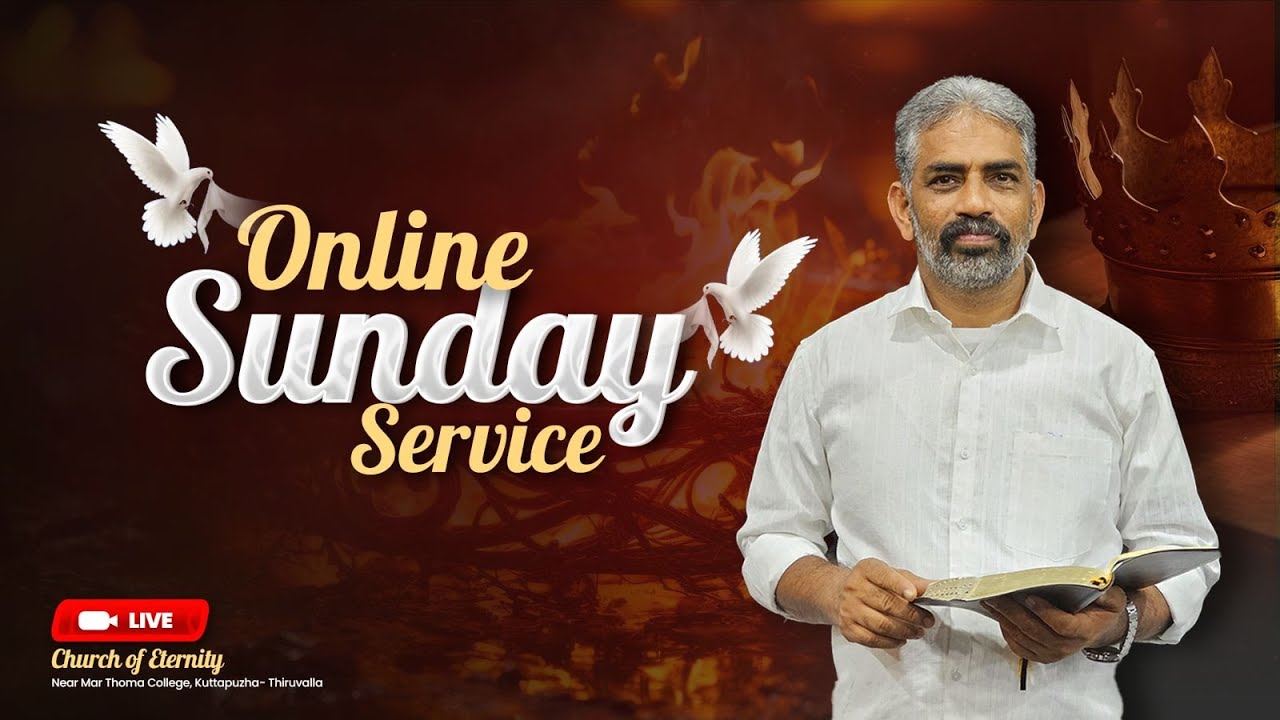 🔴Sunday Service|25-01-2026 |Pr.Sojan Zacharias|Church Of Eternity Thiruvalla