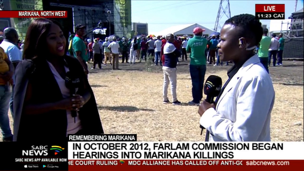 Remembering Marikana victims: update on commemoration