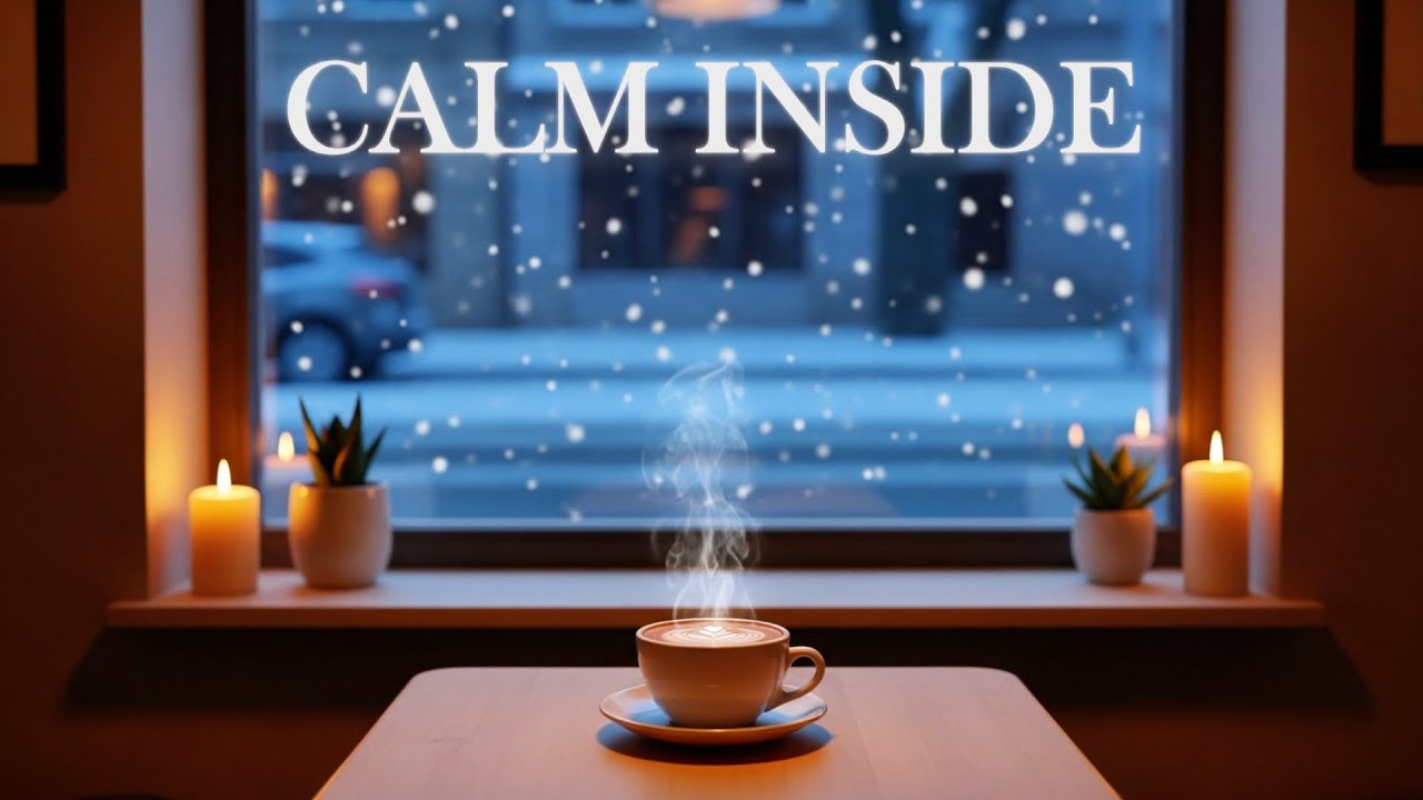 Calm Inside ☕ Soft Coffee Shop Jazz for Relax & Focus