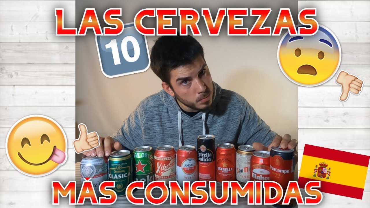 PROBANDO las CERVEZAS más CONSUMIDAS en ESPAÑA a CIEGAS! 🍻🥴 - Note Connect