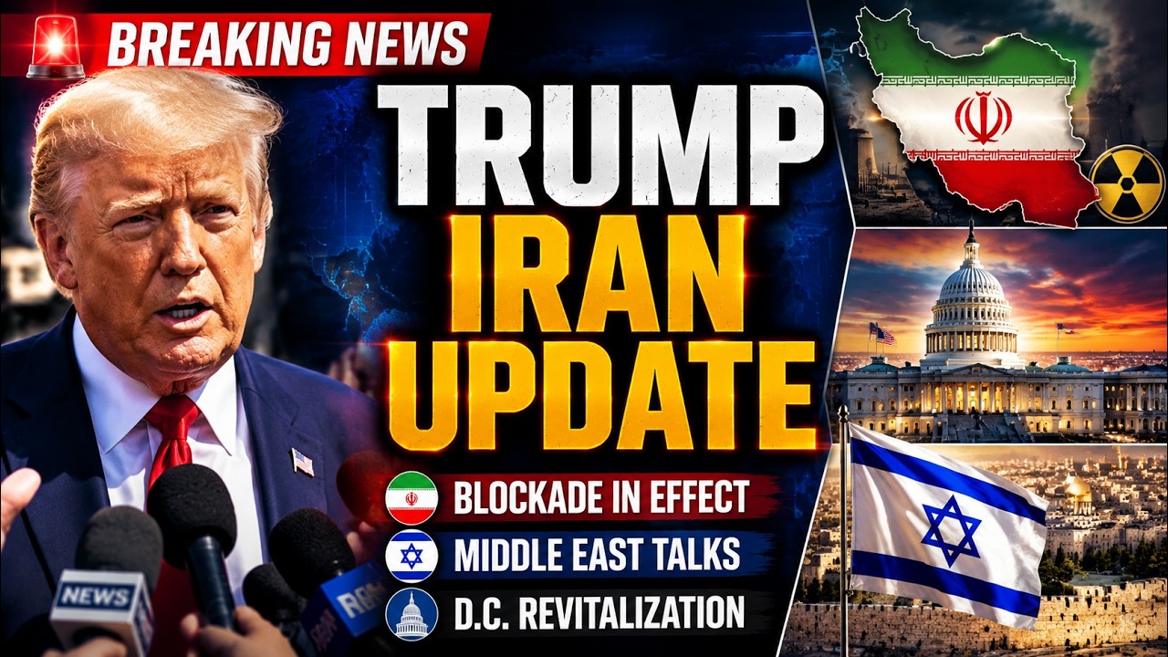 Trump Reveals Major Update on Iran, Israel & Middle East Diplomacy