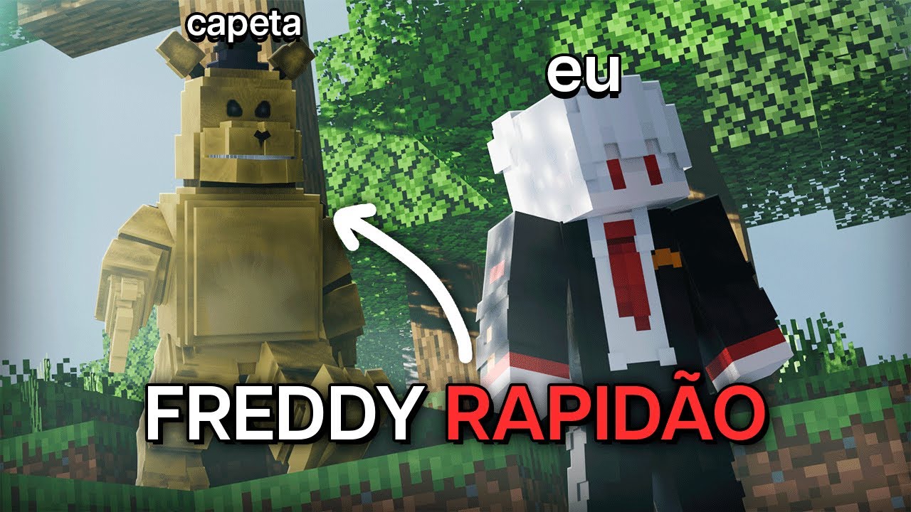 O MOD DO FREDBEAR PRO MINECRAFT É SINISTRO (e o puro caos)
