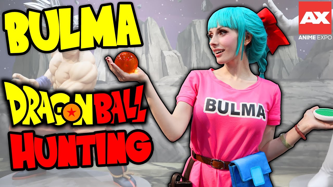 Bulma Hunts for Dragon Balls at Anime Expo 2022 ft. Rolyat