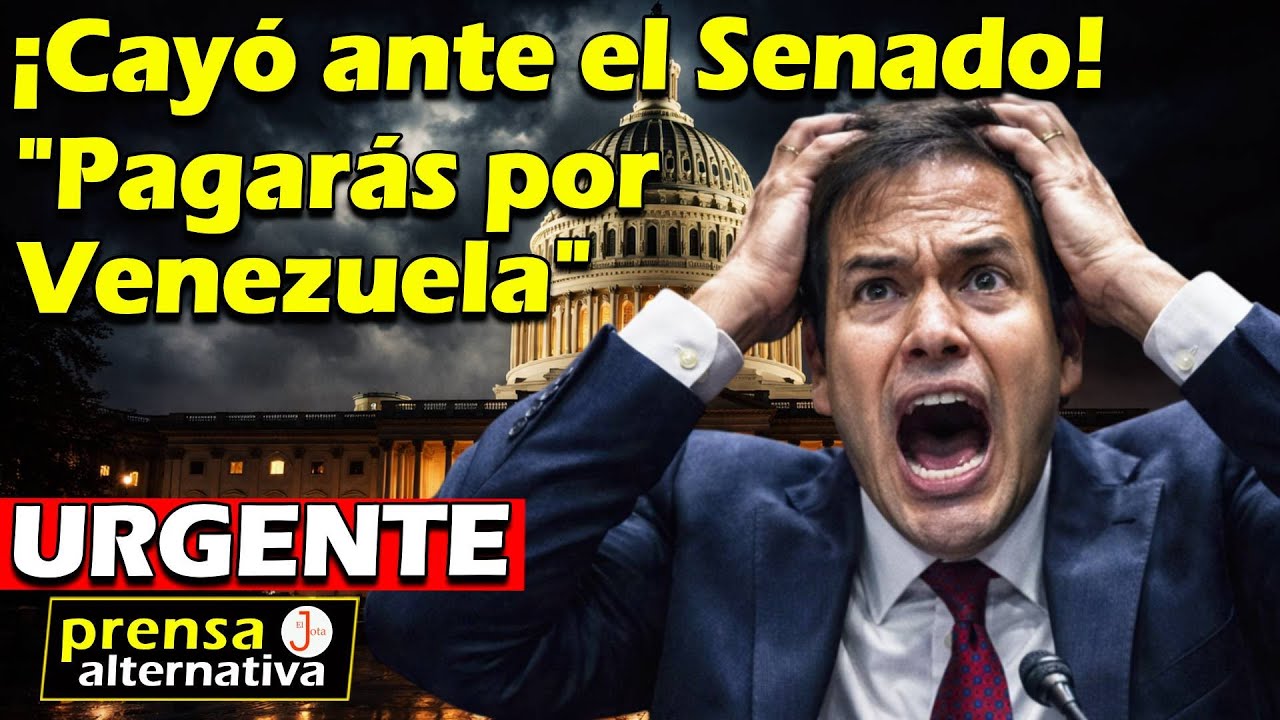 Marco Rubio sufre derrota en el Capitolio? Operativo en Venezuela podría hundirlo!