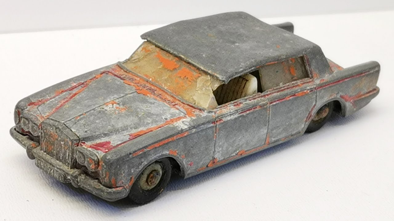 Реставрация Rolls-Royce Silver Shadow № 24 Matchbox. Дооснащение багажника.