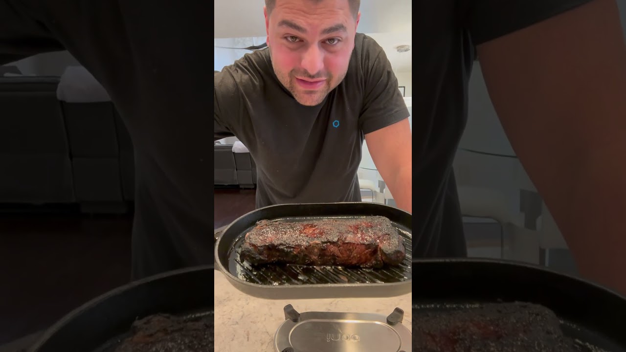 Truffle salt on steak