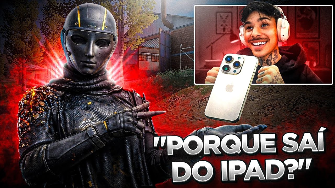 O QUE ACONTECEU COM MEU IPAD E POR QUE PEGUEI UM IPHONE 15 PRO MAX? - COD MOBILE