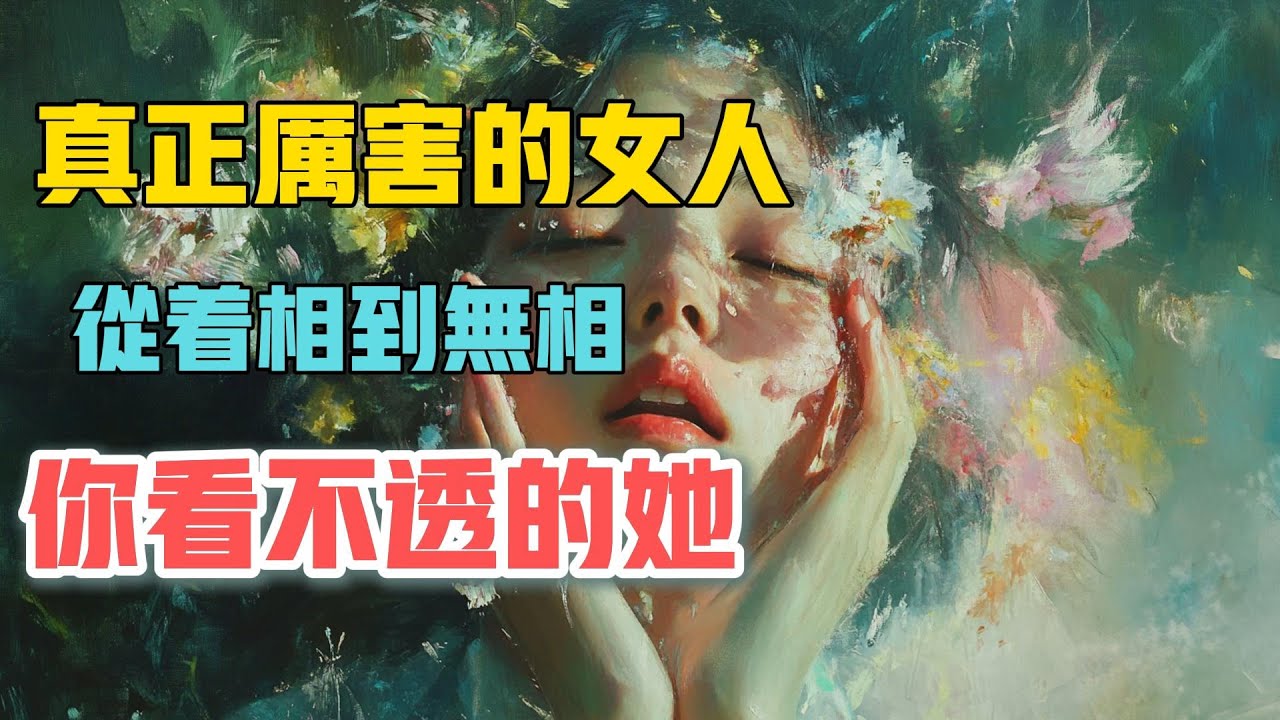 真正厲害的女人通常都是“無相”的