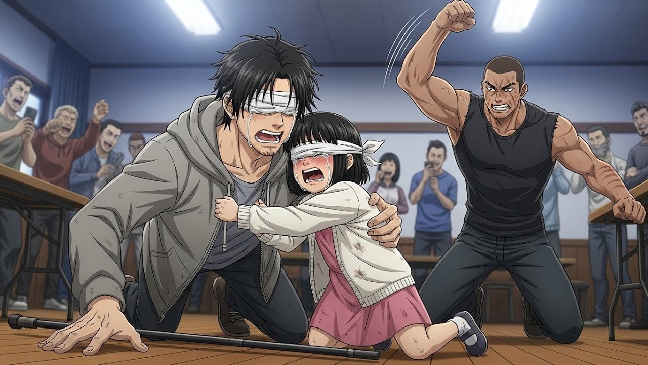 Blind Omega and Daughter Were Humiliated By The Entire Pack…But the Twin Alphas Knelt Before Them